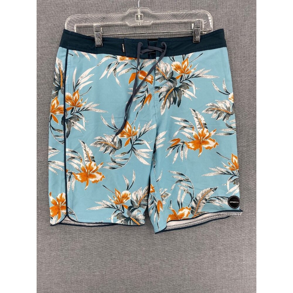 O’Neill Hyperfreak Papa Seans Board Shorts Mens 29 9" Beach Swim Trunks Pocket